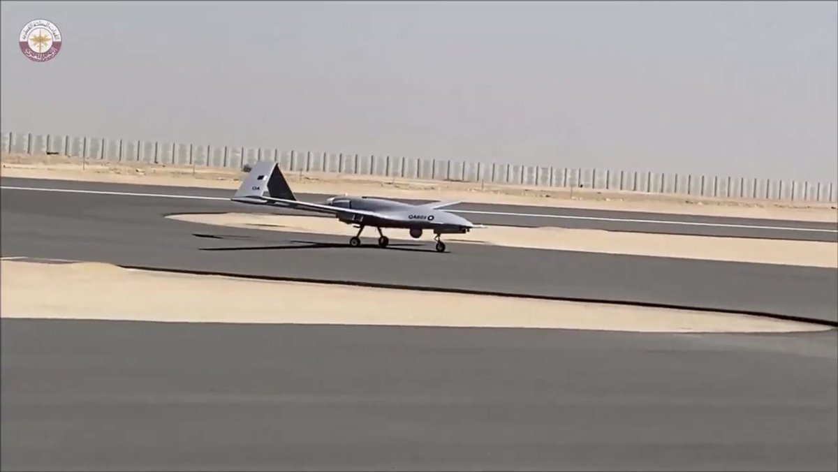 Turkish Bayraktar TB2 drones entered service in Qatari armed forces