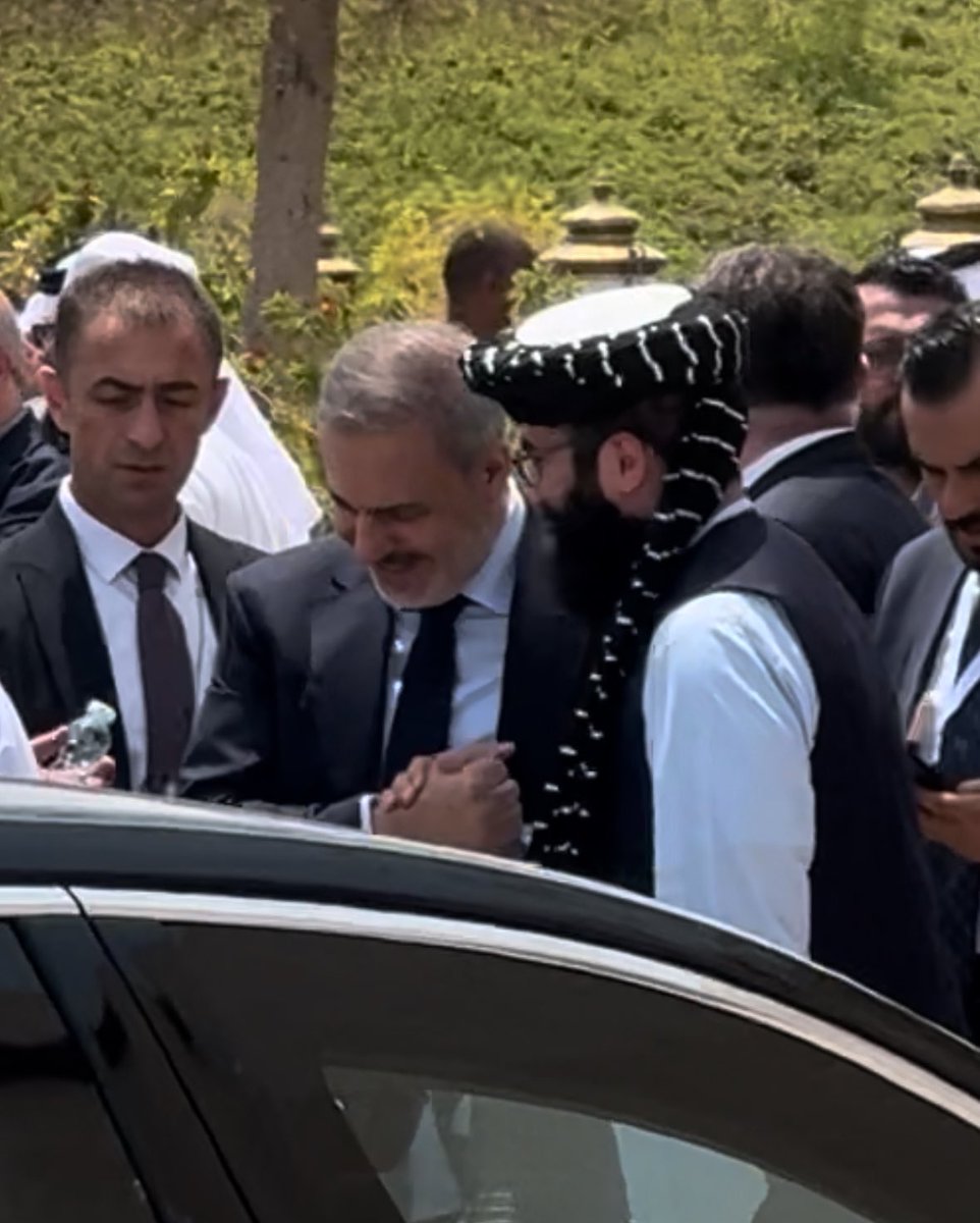 Turkish Minister of Foreign Affairs Hakan Fidan met with Enes Haqqani, one of the Taliban leaders, in Doha, the capital of Qatar, where she went for the funeral of Ismail Haniye